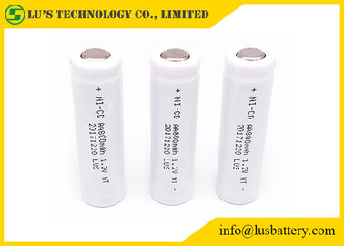 Νι-Cd AA800mah υψηλής θερμοκρασίας ενέργεια μπαταριών 1,2 βολτ νικελίου-καδμίου - προσαρμοσμένο αποταμίευση PVC