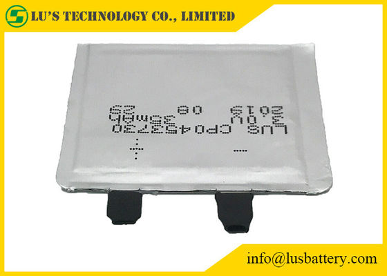 Μπαταρία λίθιου πάχους 3v 35mah Limno2 CP0453730 0.4mm