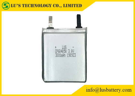 Μη επαναφορτιζόμενη πολυμερής μπαταρία CP604050 λίθιου 3 βολτ για την ανιχνευτή συσκευή