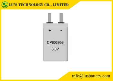 Λεπτή μπαταρία CP603956 3V εξαιρετικά για την μπαταρία 3300mah 3.0v λίθιου λύσεων IOT