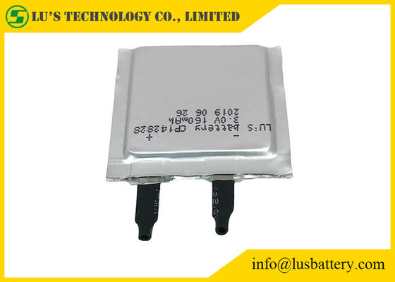 μαλακή Limno2 μπαταρία 3.0v 160mah CP142828 για τον εξοπλισμό αισθητήρων