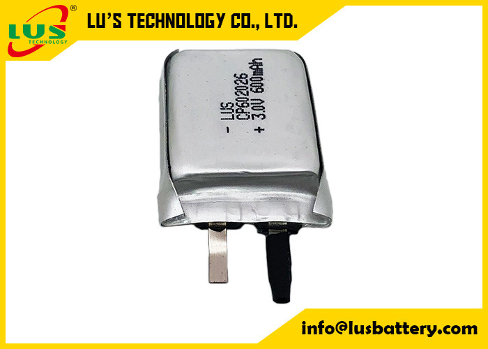 LiMnO2 εξαιρετικά λεπτή μπαταρία λίθιου 3.0v CP602026 600mah μη επαναφορτιζόμενη για την ενεργό ετικέττα RFID