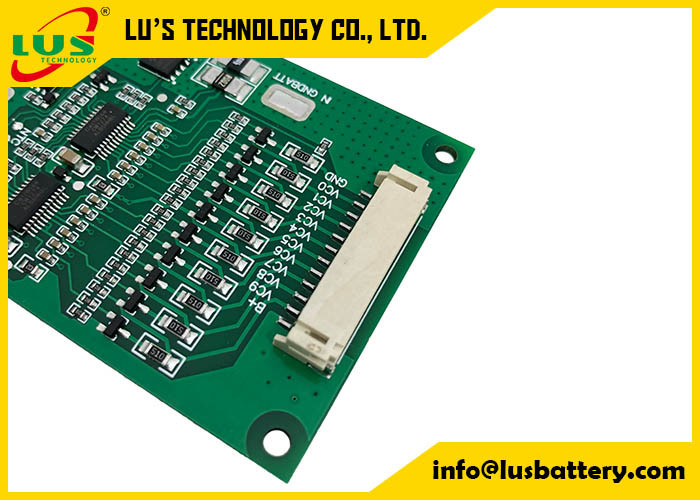 ιονικός πίνακας BMS προστασίας PCB ενότητας προστασίας μπαταριών λι 10S 36V για το πακέτο 18650 μπαταριών