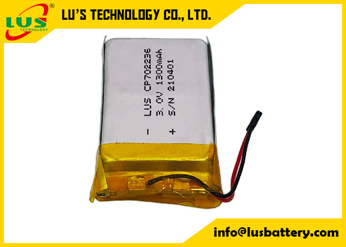 CP702236 Μπαταρία λιθίου μαγγανίου 1300mah 3,0V Εξαιρετικά λεπτή για ανιχνεύσιμη έξυπνη ετικέτα