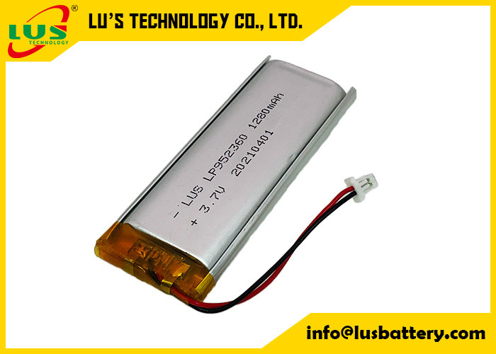 μπαταρίες LP961766 1200mah Lipo/κύτταρο λίθιου LP951768 3.7v πολυμερές για το λαμπτήρα των οδηγήσεων