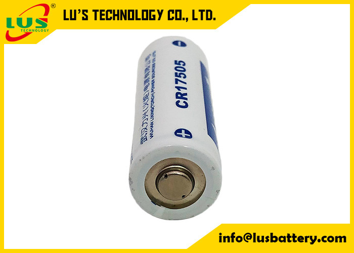 3V μια μπαταρία λίθιου Mno2 μπαταριών 2500mAh τύπων CR17505 για το εφεδρικό PLC μνήμης