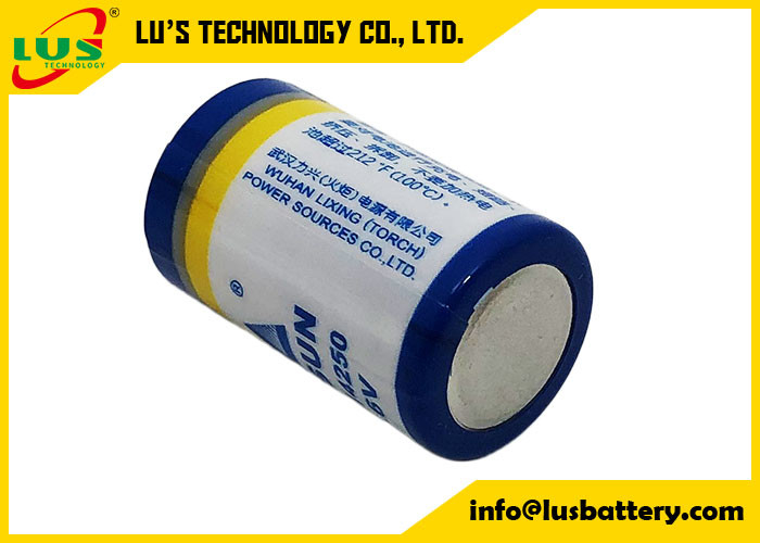 Thionyl λίθιου 3.6V 1.2Ah μπαταρία ER14250 χλωριδίου για την ηλεκτρονική οχημάτων