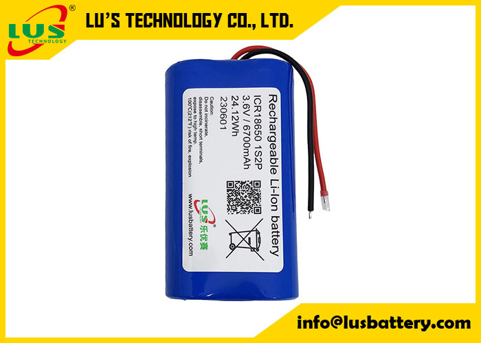 OEM 18650 Λιθιοειδής μπαταρία 3.7v 1s1p 7.4v 2s1p 11.1v 3s1p 3s2p 2600mah 3400mah 6000mah μπαταρία