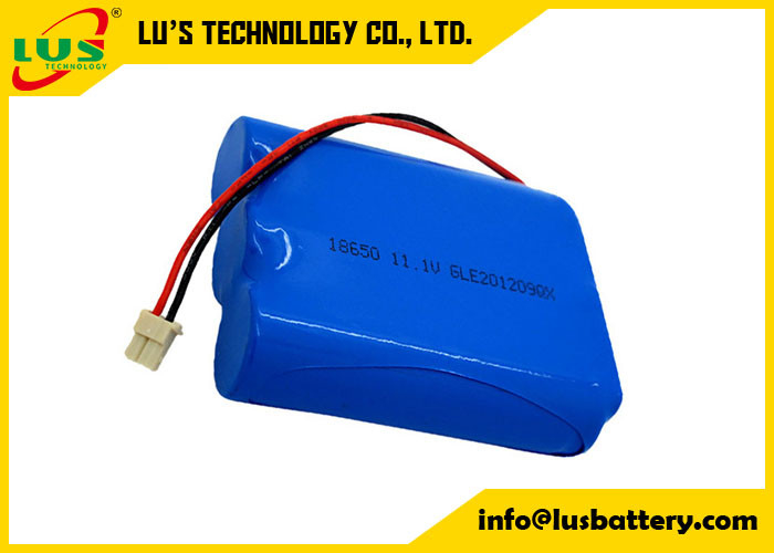 18650 3S1P 11.1V 2000mAh 3S 12V Λιθιοϊονικές μπαταρίες Πακέτο μπαταριών Αλιευτικά φώτα Λιθιοϊονικές μπαταρίες 11.1V2000mAh