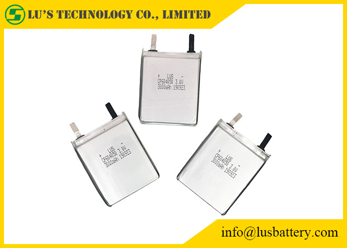 CP603956 3v 3200mAh Πρωτογενής υπεραπλής πυκνότητας μπαταρία LiMnO2