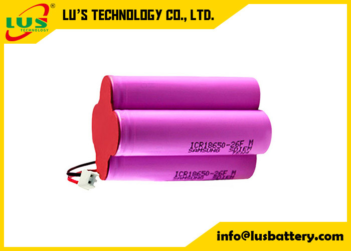 11.1v 2200mah 24.42wh 18650 μπαταρία ιόντων λιθίου προσαρμοσμένη 18650 12V 2.2Ah ιόντων λιθίου 11.1v 2200mah
