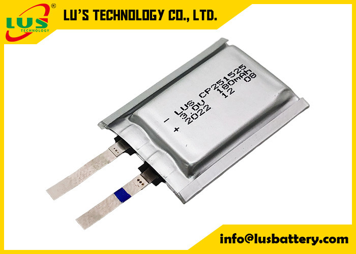 LiMnO2 Ultra Thin Cell 3V CP251525 μπαταρία 150mah Λιθίου Διοξείδιο του Μαγγανίου Τύπος 3,0 Volt μπαταρία