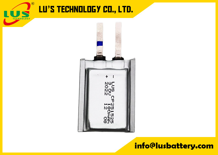LiMnO2 Ultra Thin Cell 3V CP251525 μπαταρία 150mah Λιθίου Διοξείδιο του Μαγγανίου Τύπος 3,0 Volt μπαταρία