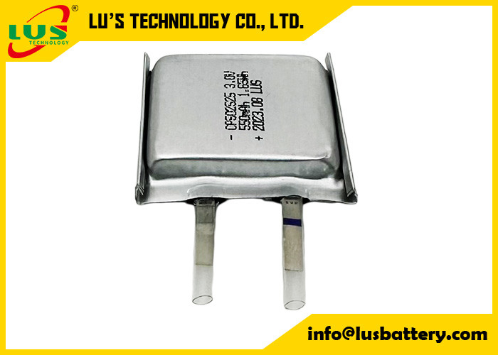 CP502525 3v 550mAh Soft Pack μπαταρία για αισθητήρες IOT CP502520 LiMnO2 Thin Cell 3.0V Thin Flexible μπαταρία