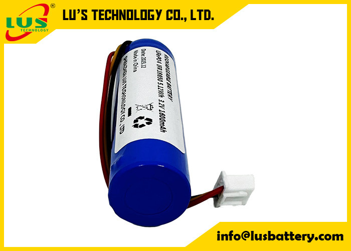 3.2V 1600mAh λίθιο σιδηροφωσφορικό κύτταρο IFR18650 LiFePO4 IFR18650 1600mAh 3.2V 18650 επαναφορτιζόμενη μπαταρία lifepo4