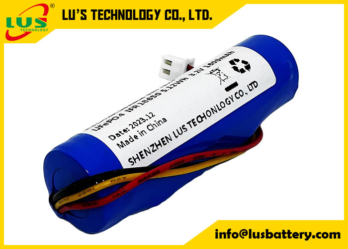 3.2V 1600mAh λίθιο σιδηροφωσφορικό κύτταρο IFR18650 LiFePO4 IFR18650 1600mAh 3.2V 18650 επαναφορτιζόμενη μπαταρία lifepo4