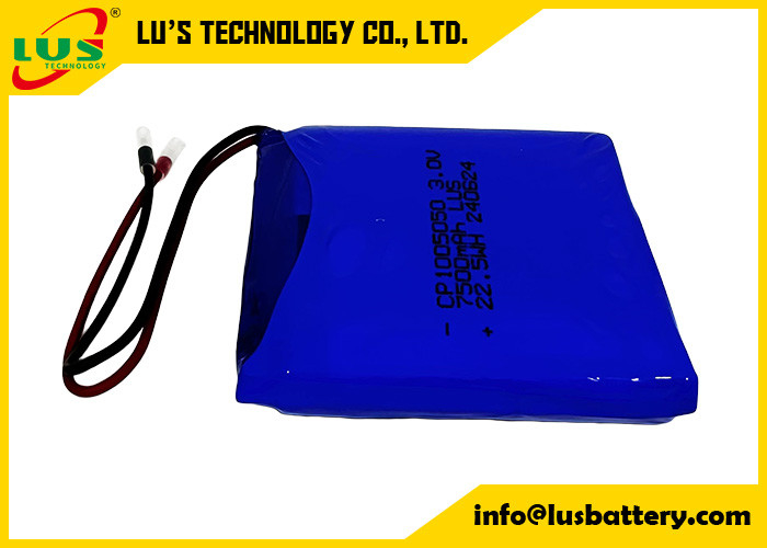 LiMnO2 Ultra-thin Cell 3V CP1005050 μπαταρία 7500mah μπαταρία λιθίου OEM για ετικέτες ESL