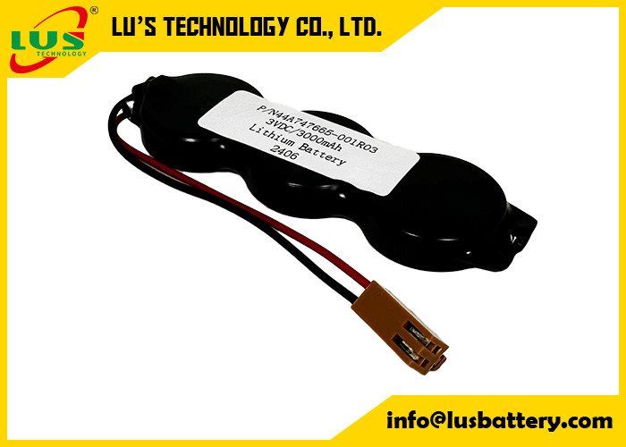 P/N44A747665-001R03 3VDC 3000mah μπαταρία λιθίου CR2477-3P μπαταρία κυψελών νομίσματος OEM