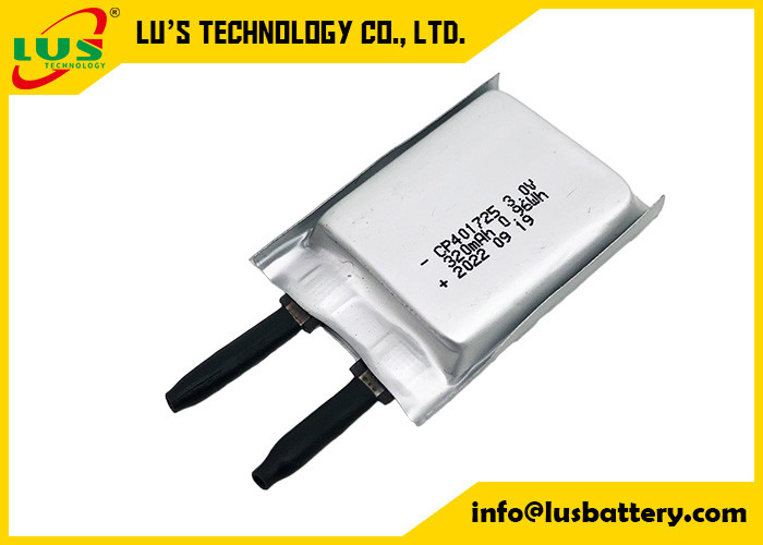 CP401725 Ενιαία μπαταρία Li-MnO2 3.0V Ultra- Thin LiMno2 Soft μπαταρία CB