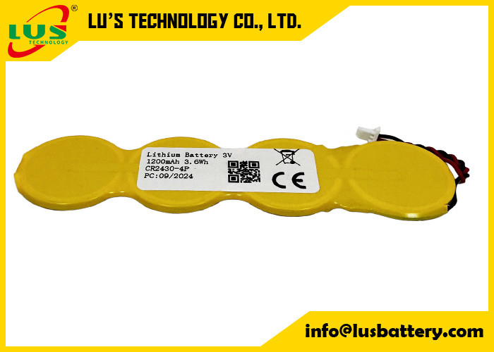 Ses-imagotag mriergy 3v 1200mah CR2430 limno2 μπαταρία κυψελών νομίσματος OEM CR2430-4P