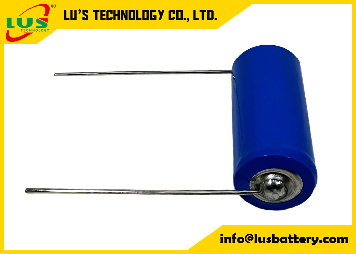 ER14335M 3.6v 2/3AA 1200mAh Lisocl2 μπαταρία με άξονα Lead υψηλής αποστράγγισης μπαταρία λιθίου ER14335M