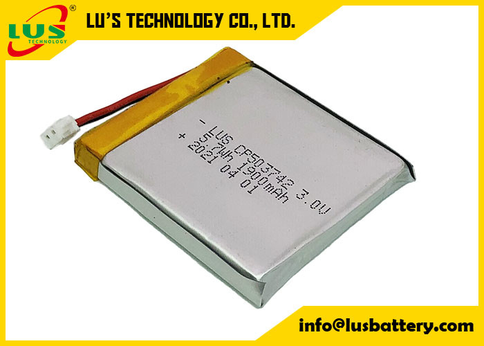 CP503742 3V 1900mAh Ειδικευμένη μπαταρία λιθίου λεπτών κυττάρων 3V