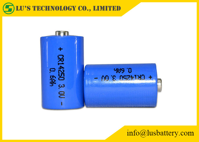CR14250 μέγεθος 1/2AA 600 μπαταριών λίθιου μίας χρήσης μπαταρία mAh CR14250 3V για το φακό