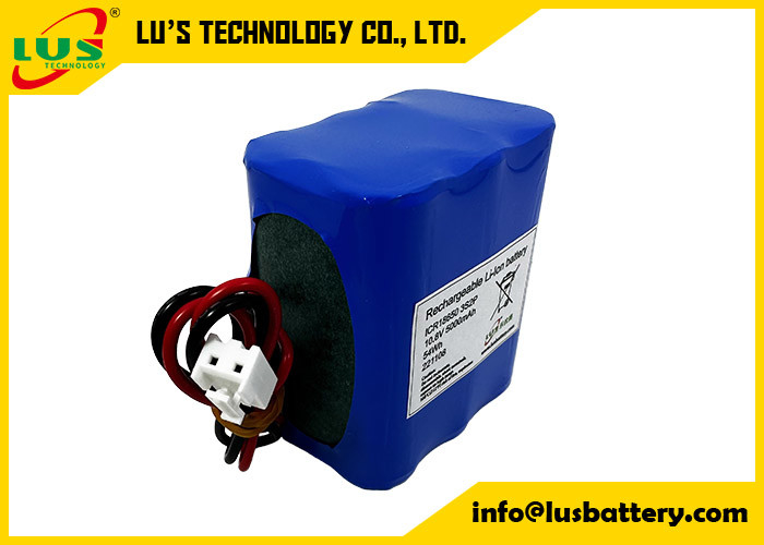 Συσκευή μπαταρίας ιόντων λιθίου 18650 5000mAh 11.1V 18650 Λιθιοϊόντων επαναφορτιζόμενη μπαταρία 5AH μπαταρία OEM