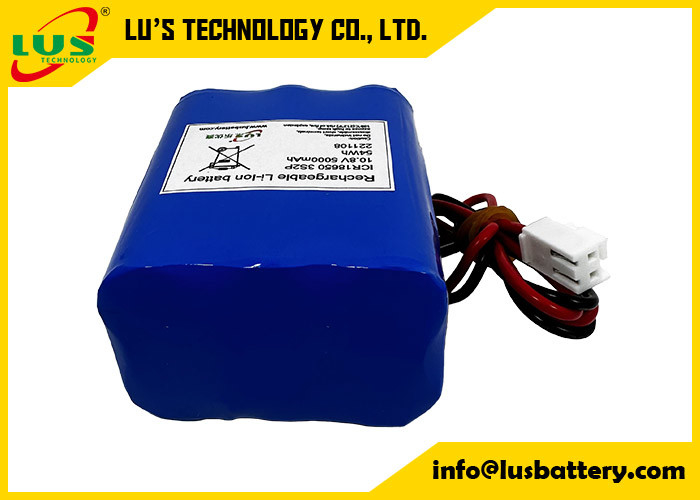 Συσκευή μπαταρίας ιόντων λιθίου 18650 5000mAh 11.1V 18650 Λιθιοϊόντων επαναφορτιζόμενη μπαταρία 5AH μπαταρία OEM