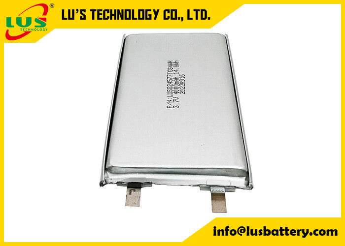 3.7V μπαταρία πολυμερούς Li 4000mAh μπαταρία ιόντων λιθίου 3.6V μπαταρία LP824577 μπαταρία lipo OEM