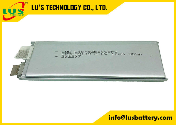 CP7839109 Μπαταρία Li-MnO2 3.0V Πρωτεύουσα 10AH 3V Soft Pack μπαταρία limno2 CP7839109