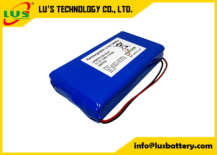Μπαταρία λιθίου πολυμερούς 3.7V 10000mAh LP8870129 custom 3S1P lipo battery pack 11.1volt 10AH
