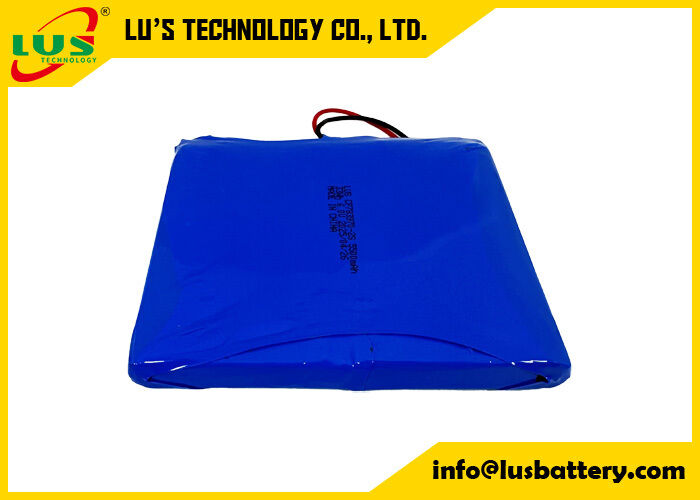 6volt 5.5ah lithium Li-MnO2 battery CP783970-2S limno2 soft battery pack OEM factory