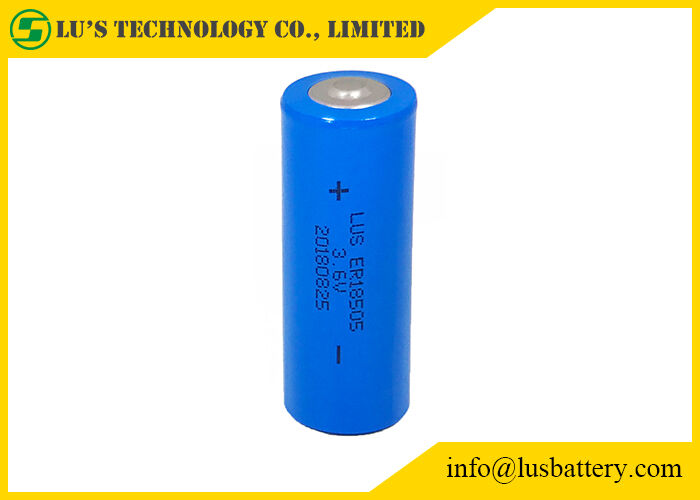 Thionyl λίθιου 3.6V 3200mAh τύπος ER18505M δύναμης μπαταριών LiSoCl2 χλωριδίου