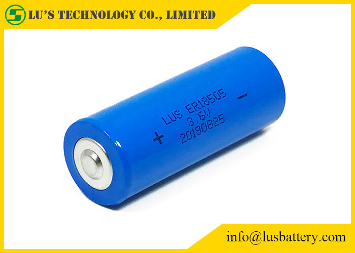 Thionyl λίθιου 3.6V 3200mAh τύπος ER18505M δύναμης μπαταριών LiSoCl2 χλωριδίου