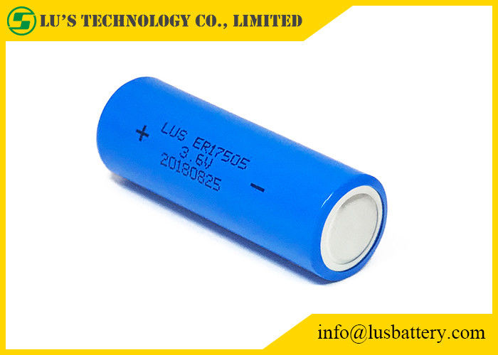 μπαταρία ER17500 λίθιου λι Socl2 3.6V 3400mah ένα μπαταρίες μεγέθους Lisocl2