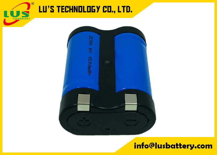 6,0 λίθιου μπαταριών 2CR5 3V 1500mah EL2CR5BP 6v DL245 λίθιου βολτ μπαταριών καμερών