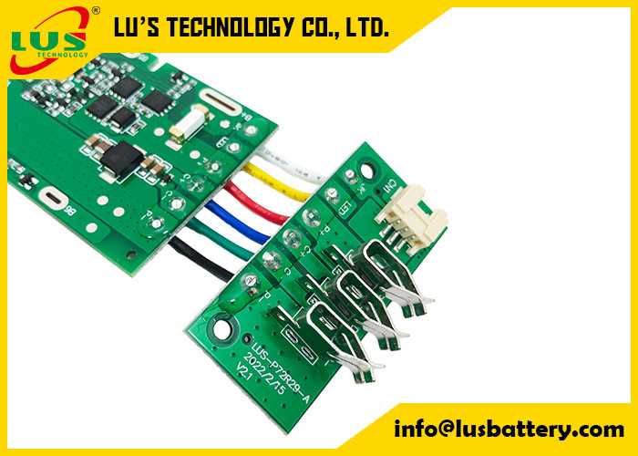 Ενότητα κυκλωμάτων προστασίας cOem 7S 20A BMS 24V 25.2V 25.9V PCM για τον καθαρισμό της μηχανής