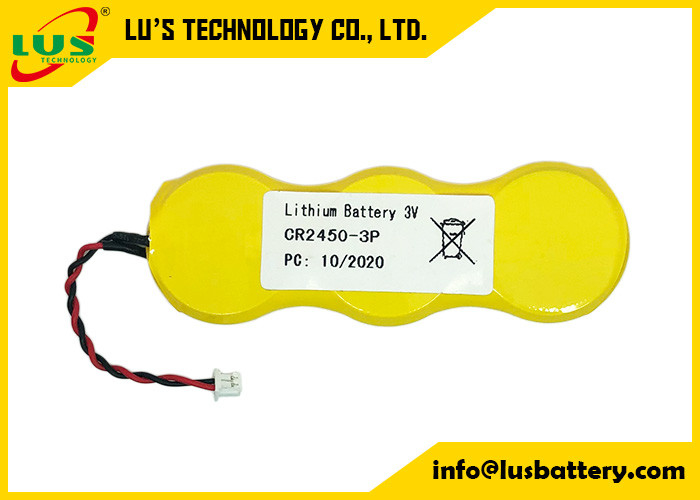 μπαταρία 1800mah κυττάρων κουμπιών 3P CR2450 για τις ηλεκτρονικές ετικέτες ραφιών SES Imagotag