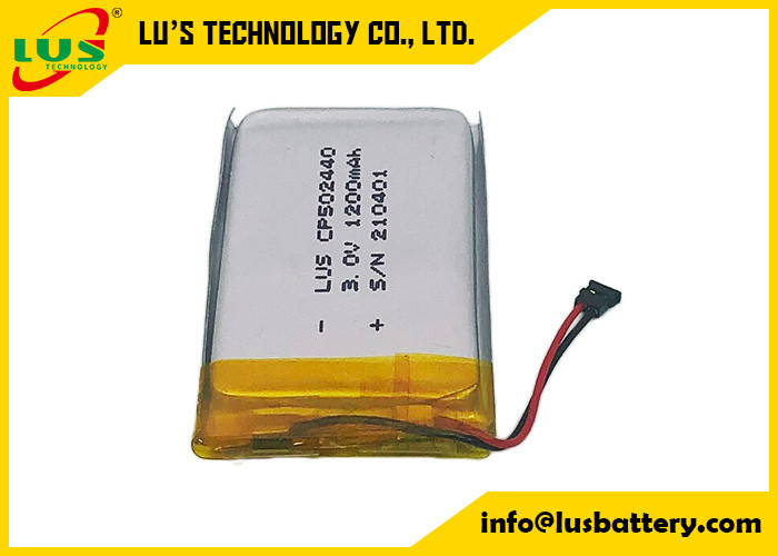 μπαταρία CP502440 λίθιου Mno2 3.0V 1200mAh για τα προϊόντα RTLS
