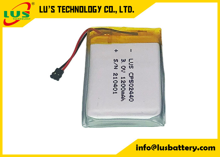 μπαταρία CP502440 λίθιου Mno2 3.0V 1200mAh για τα προϊόντα RTLS