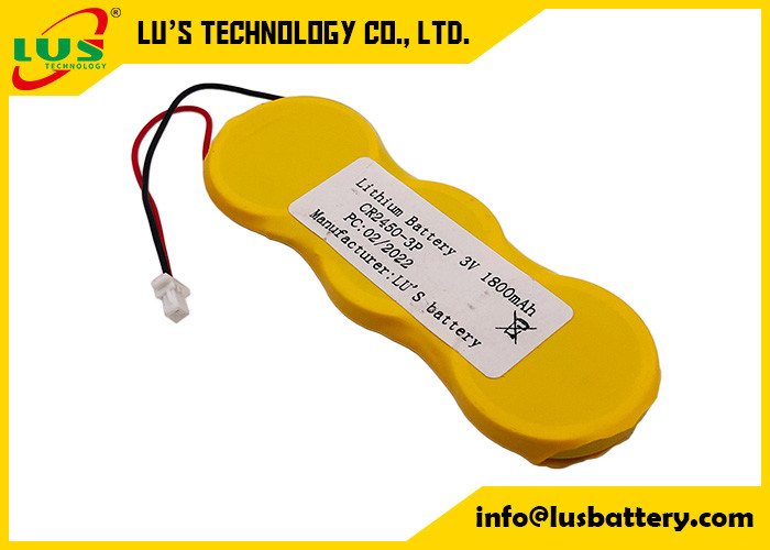 κύτταρο Cr2477 3v 3000mah λίθιου μπαταριών λίθιου 3p 3.0v για τον υπολογιστή ρολογιών